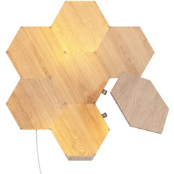Nanoleaf Elements Wood Look Starter Kit (7 Pack)