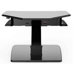 Eureka Ergonomic Height Adjustable Gaming  Sit Stand Desk 28'' (Black)