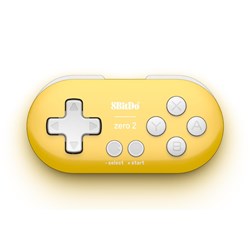8BitDo Zero 2 Bluetooth Gamepad Yellow Edition