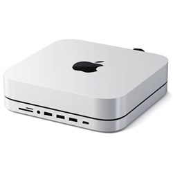 Satechi Aluminium Stand Hub for Mac Studio/Mac Mini (Silver)
