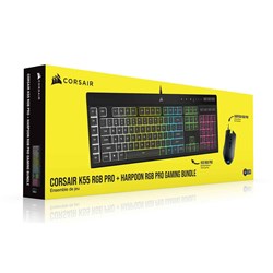 Corsair Gaming K55 RGB Pro   HARPOON RGB Pro Gaming Keyboard and Mouse Gaming Bundle