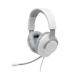 JBL Quantum 100 Gaming Headset (White)