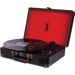 Flea Market Suitcase Turntable (Black)