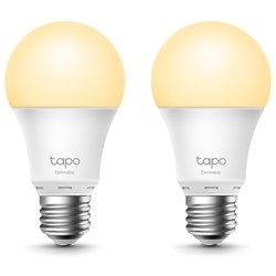 TP-Link Tapo Smart Wi-Fi White Bulb (E27) [2-Pack]