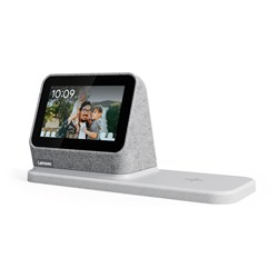 Lenovo Smart Clock 2 with Wireless Charging Dock (Grey)