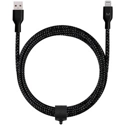 Moyork Cord  3m Lightning to USB-A Nylon Cable (Black)