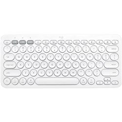 Logitech K380 Bluetooth Multi-Device Keyboard for Mac (White)