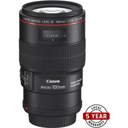 Canon EF 100mm f2.8L Macro IS USM Lens