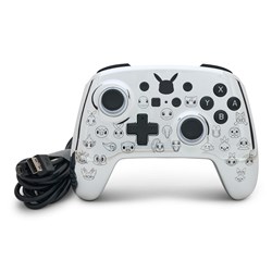PowerA Enhanced Wired Controller for Nintendo Switch (Pikachu Black & Silver)