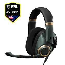 EPOS H6PRO Closed Acoustic Gaming Headset Racing Green