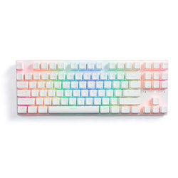 GTEK Cyborg 87 Key Wireless Gaming Keyboard (White)