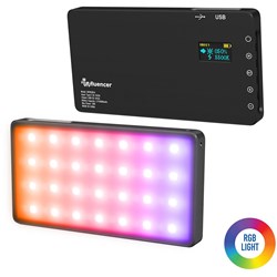 Influencer RGBW Video Camera Light with Powerbank