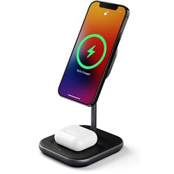 Cygnett Magnetic 2-in-1 Wireless Desk Charger for Apple