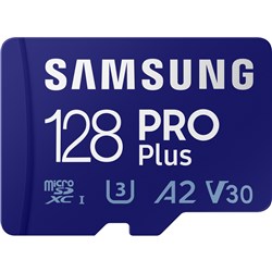 Samsung Pro Plus 128GB Micro SD Card [2021]