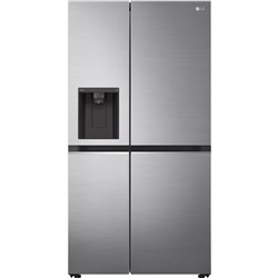 LG GS-N635PL 635L Side by Side Fridge (Stainless Steel)
