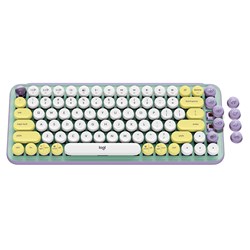 Logitech POP Keys Wireless Mechanical Keyboard with Emoji Keys (Daydream Mint)