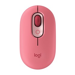 Logitech POP Mouse with Emoji (Heartbreaker Rose)