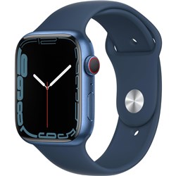 Apple Watch Series 7 45mm Blue Aluminium Case GPS   Cellular