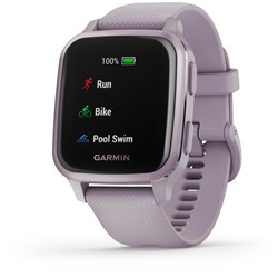 Garmin Venu SQ Smart Watch (Orchid/Metal)