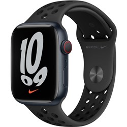 Apple Watch Nike Series 7 45mm Midnight Aluminium Case GPS   Cellular