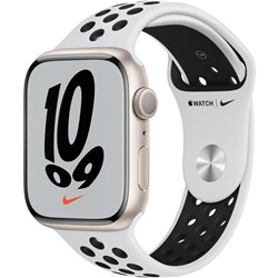 Apple Watch Nike Series 7 45mm Starlight Aluminium Case GPS