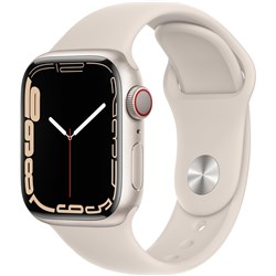 Apple Watch Series 7 41mm Starlight Aluminium Case GPS   Cellular