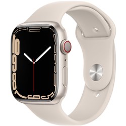 Apple Watch Series 7 45mm Starlight Aluminium Case GPS   Cellular