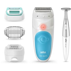 Braun Silk-epil 5 Eplicator (White/Blue)