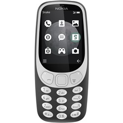 Nokia 3310 3G (Charcoal)