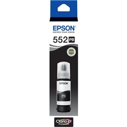 Epson T552 Claria EcoTank Ink Bottle (Photo Black)
