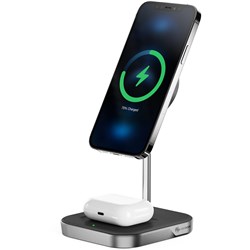ALOGIC MagSpeed 2-in-1 Wireless 15W Charging Station