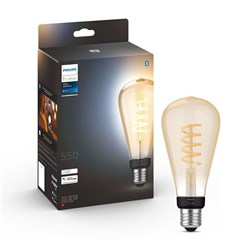 Philips Hue White Ambience Filament ST72 E27 Bluetooth Bulb (2021)