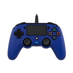 Nacon Wired Compact Controller for PlayStation 4 - Blue