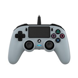 Nacon Wired Compact Controller for PlayStation 4 - Grey