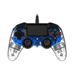Nacon Wired Compact Controller for PlayStation 4 - Light Blue