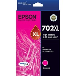 Epson 702XL DURABrite Ultra High Capacity Ink Cartridge (Magenta)