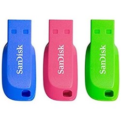 SanDisk Cruzer Blade 16GB USB 2.0 (3 Pack)