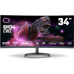 Cooler Master GM34-CW2 34' UWQHD 165Hz Curved Gaming Monitor