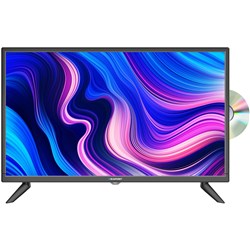 Blaupunkt 23.6' HD TV with Built-In DVD Player (Black)