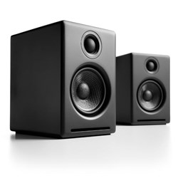 Audioengine A2  Wireless Computer Speakers (Satin Black)
