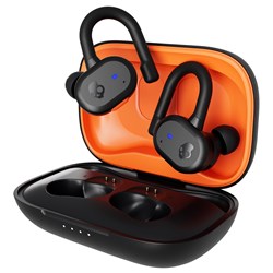 Skullcandy Push Active True Wireless In-Ear Headphones (Black/Orange)