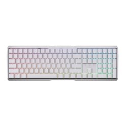 CHERRY MX 3.0S RGB Gaming Keyboard (White) MX Red Silent Switch