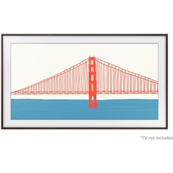 Samsung Basic Bezel Frame for 75' The Frame TVs (Brown) [2021]