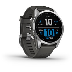 Garmin Fenix 7S Sports Watch (Stainless Steel/Graphite)