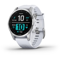 Garmin Fenix 7S Sports Watch (Stainless Steel/Whitestone)
