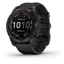 Garmin Fenix 7 Sapphire Solar Sports Watch (Black)