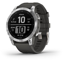 Garmin Fenix 7 Sports Watch (Silver/Graphite)