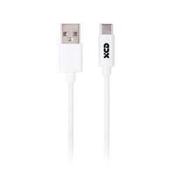 XCD Essentials 1m USB-C to USB-A Cable (White)