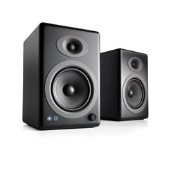 Audioengine A5  Wireless Powered Bookshelf Speakers (Satin Black)