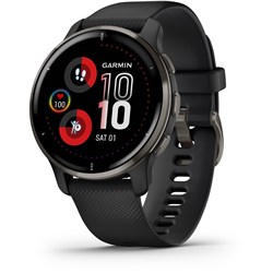 Garmin Venu 2 Plus Sports Watch (Black/Slate)